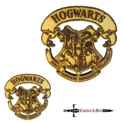 Cartel Escudo Hogwarts Dorado(Cartel Escudo Hogwarts Dorado)