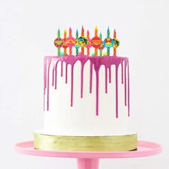 Set De 10 Velas De Cumpleaños Con Logo Wonderwoman - DC Comics CR4230(Set De 10 Velas De Cumpleanos Con Logo Wonderwoman Dc Comics Cr4230) -Figuras De Modelo CR4230 VUE3 480