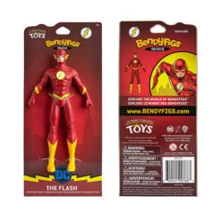 Mini Figura Flash Toyllectible Bendyfigs - DC Comics NN1193(Mini Figura Flash Toyllectible Bendyfigs Dc Comics Nn1193) -Figuras De Modelo NN1193 VUE2 480