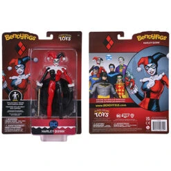 Figura Harley Quinn Jester Outfit - Bendyfigs - DC Comics NN4061(Figura Harley Quinn Jester Outfit Bendyfigs Dc Comics Nn4061) -Figuras De Modelo NN4061 VUE3 480