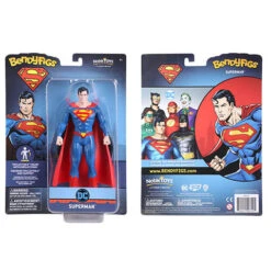 Figura Superman - Toyllectible Bendyfigs - DC Comics NN4403(Figura Superman Toyllectible Bendyfigs Dc Comics Nn4403) -Figuras De Modelo NN4403 VUE3 480
