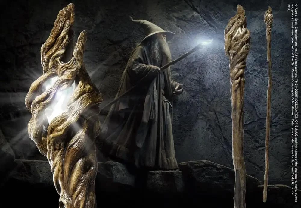 Bastón De Gandalf El Gris Con Luz OFICIAL NN1247(Baston De Gandalf El Gris Con Luz Oficial Nn1247) 7 Bastón De Gandalf El Gris Con Luz OFICIAL NN1247(Baston De Gandalf El Gris Con Luz Oficial Nn1247) - Imagen 5