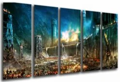 Cuadro De El Señor De Los Anillos Batalla Por La Tierra Media(Cuadro De El Senor De Los Anillos Batalla Por La Tierra Media)