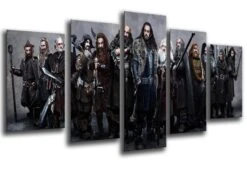 Cuadro De Thorin Y Los Enanos De El Hobbit(Cuadro De Thorin Y Los Enanos De El Hobbit)