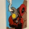 Cuadro Deadpool Pintado A Mano 80x60 Cm(Cuadro Deadpool Pintado A Mano 80x60 Cm) -Figuras De Modelo cuadro deadpool pintado a mano 80x60 cm espadasymas