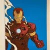 Cuadro Iron Man Dañado 80x60 Cm(Cuadro Iron Man Danado 80x60 Cm) -Figuras De Modelo cuadro iron man danado 80x60 cm espadasymas