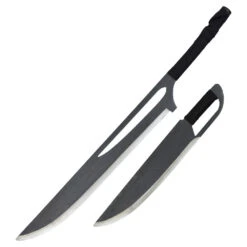 Espadas Dobles Zangetsu Zampakuto Ichigo Bleach(Espadas Dobles Zangetsu Zampakuto Ichigo Bleach) 7 Espadas Dobles Zangetsu Zampakuto Ichigo Bleach(Espadas Dobles Zangetsu Zampakuto Ichigo Bleach) -Figuras De Modelo espadas zampakuto bleack