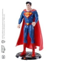 Figura Superman - Toyllectible Bendyfigs - DC Comics NN4403(Figura Superman Toyllectible Bendyfigs Dc Comics Nn4403)