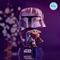 Figura Pop Star Wars ImpressionsMandalorian With Grogu Exclusive(Figura Pop Star Wars Impressions Mandalorian With Grogu Exclusive) -Figuras De Modelo img 403590 8d4b5ad8c3acc27bbb09f31a1ae63704 1 4