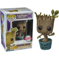 Figura Pop Marvel Guardians Of The Galaxy Dancing I Am Groot Exclusive(Figura Pop Marvel Guardians Of The Galaxy Dancing I Am Groot Exclusive)
