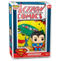 Figura Pop Comic Cover Dc Superman Action Comic(Figura Pop Comic Cover Dc Superman Action Comic)