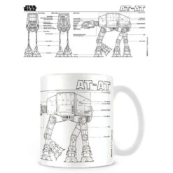 Taza At-At Sketch Star Wars(Taza At At Sketch Star Wars)