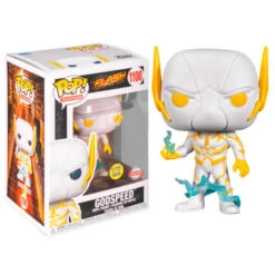 Figura Pop Dc Comics The Flash Godspeed Glow In The Dark Exclusive(Figura Pop Dc Comics The Flash Godspeed Glow In The Dark Exclusive)
