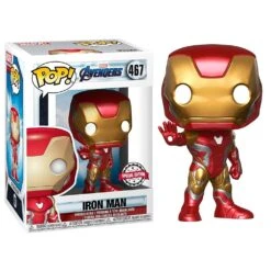 Figura Pop Marvel Avengers Endgame Iron Man Exclusive(Figura Pop Marvel Avengers Endgame Iron Man Exclusive)