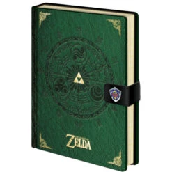 Cuaderno A5 Premium Triforce The Legend Of Zelda(Cuaderno A5 Premium Triforce The Legend Of Zelda)