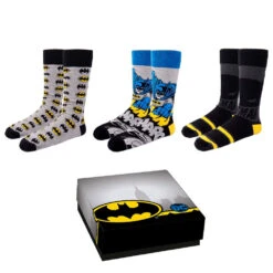 Set 3 Calcetines Batman Dc Comics(Set 3 Calcetines Batman Dc Comics)