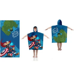 Poncho Toalla Los Vengadores Avengers Marvel Algodon(Poncho Toalla Los Vengadores Avengers Marvel Algodon)