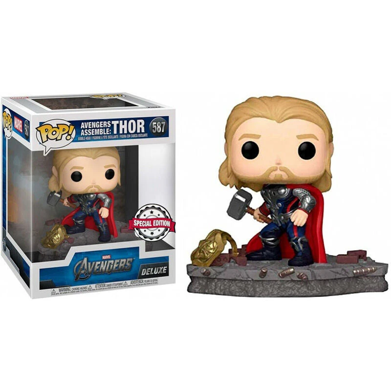 Figura Pop Deluxe Avengers Thor Assemble Exclusive(Figura Pop Deluxe Avengers Thor Assemble Exclusive) 3 Figura Pop Deluxe Avengers Thor Assemble Exclusive(Figura Pop Deluxe Avengers Thor Assemble Exclusive)