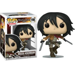 Figura Pop Attack On Titan Mikasa Ackermann(Figura Pop Attack On Titan Mikasa Ackermann)