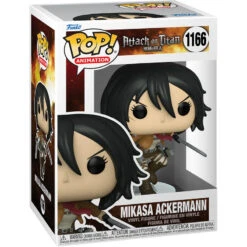 Figura Pop Attack On Titan Mikasa Ackermann(Figura Pop Attack On Titan Mikasa Ackermann) -Figuras De Modelo img 264599 f4aee63e463cfcbeb7effbfce0035153 1