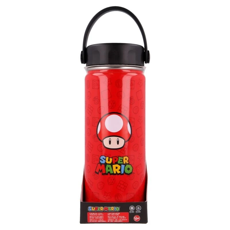 Botella Termo Acero Inoxidable Super Mario Bros Nintendo 530Ml(Botella Termo Acero Inoxidable Super Mario Bros Nintendo 530ml) 3 Botella Termo Acero Inoxidable Super Mario Bros Nintendo 530Ml(Botella Termo Acero Inoxidable Super Mario Bros Nintendo 530ml)