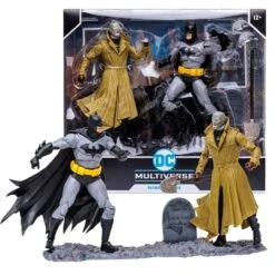 Blister 2 Figuras Batman Vs Hus Muliverse Dc Comics 17Cm(Blister 2 Figuras Batman Vs Hus Muliverse Dc Comics 17cm)