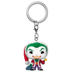 Llavero Pocket Pop Dc Comics Holiday The Joker Exclusive(Llavero Pocket Pop Dc Comics Holiday The Joker Exclusive)