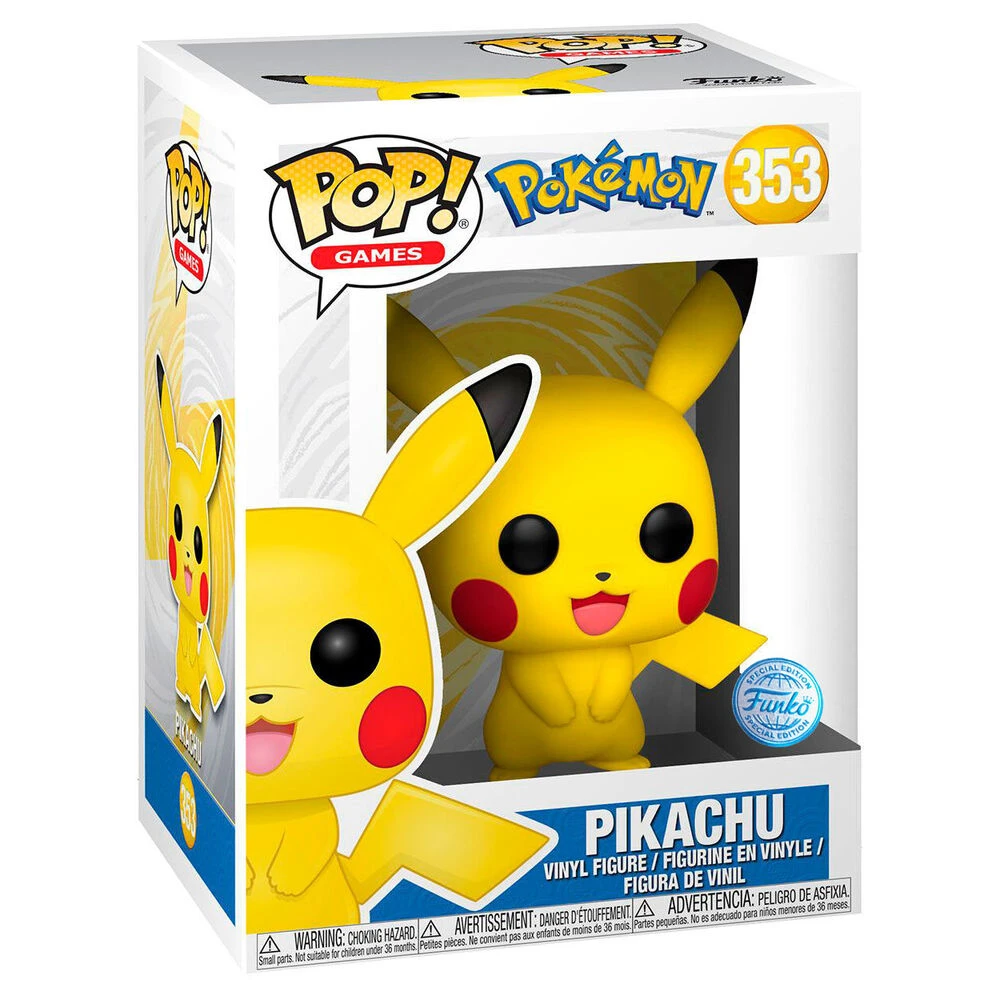 Figura Pop Pokemon Pikachu Exclusive(Figura Pop Pokemon Pikachu Exclusive) 4 Figura Pop Pokemon Pikachu Exclusive(Figura Pop Pokemon Pikachu Exclusive) - Imagen 2