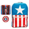 Mochila + Pin Capitan America Marvel Loungefly 45Cm(Mochila Pin Capitan America Marvel Loungefly 45cm) -Figuras De Modelo img 285629 cb8b32e7308970f55c4856daf72512df 1