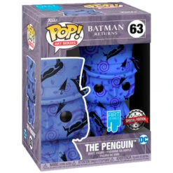 Figura Pop Dc Comics Batman Return The Penguin Artist + Case Exclusive(Figura Pop Dc Comics Batman Return The Penguin Artist Case Exclusive)