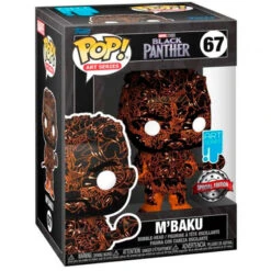 Figura Pop Marvel Black Panther M Baku Artist + Case Exclusive(Figura Pop Marvel Black Panther M Baku Artist Case Exclusive)