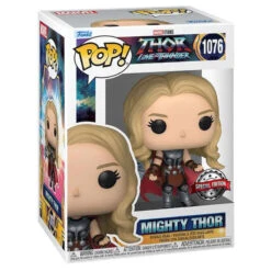 Figura Pop Marvel Thor Love And Thunder Mighty Thor Exclusive(Figura Pop Marvel Thor Love And Thunder Mighty Thor Exclusive)