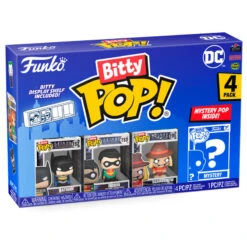 Blister 4 Figuras Bitty Pop Dc Comics Batman(Blister 4 Figuras Bitty Pop Dc Comics Batman)