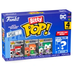Blister 4 Figuras Bitty Pop Dc Comics Harley Quinn(Blister 4 Figuras Bitty Pop Dc Comics Harley Quinn)