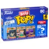 Blister 4 Figuras Bitty Pop Dc Comics Batman Adam West(Blister 4 Figuras Bitty Pop Dc Comics Batman Adam West)