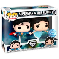 Blister 2 Figuras Pop Dc Comics Superman & Lois Flying Exclusive(Blister 2 Figuras Pop Dc Comics Superman Lois Flying Exclusive)