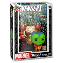 Figura Pop Album Marvel Los Vengadores Avengers Skrull As Iron Man Exclusive(Figura Pop Album Marvel Los Vengadores Avengers Skrull As Iron Man Exclusive)
