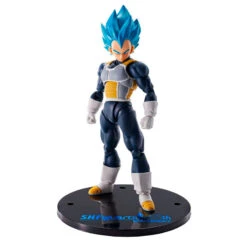 Figura Sh Figuarts Vegeta Super Saiyan Blue 15Th Anniversary Dragon Ball Super 14Cm(Figura Sh Figuarts Vegeta Super Saiyan Blue 15th Anniversary Dragon Ball Super 14cm)
