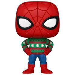 Figura Pop Marvel Holiday Spiderman(Figura Pop Marvel Holiday Spiderman)