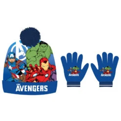 Set Gorro Y Guantes Los Vengadores Avengers Marvel(Set Gorro Y Guantes Los Vengadores Avengers Marvel)