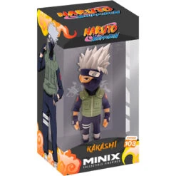 Figura Minix Kakashi - Naruto Shippuden 12Cm(Figura Minix Kakashi Naruto Shippuden 12cm)