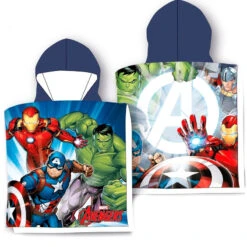 Poncho Toalla Vengadores Avengers Marvel Algodon(Poncho Toalla Vengadores Avengers Marvel Algodon)