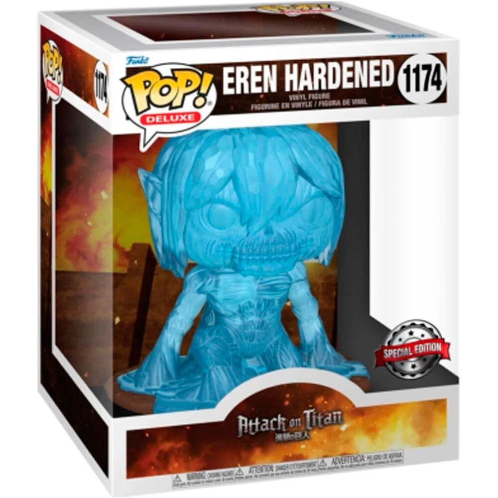 Figura Pop Attack On Titan Eren Hardened Exclusive(Figura Pop Attack On Titan Eren Hardened Exclusive) 4 Figura Pop Attack On Titan Eren Hardened Exclusive(Figura Pop Attack On Titan Eren Hardened Exclusive) - Imagen 2