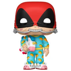 Figura Pop Marvel Deadpool - Deadpool Sleepover(Figura Pop Marvel Deadpool Deadpool Sleepover)