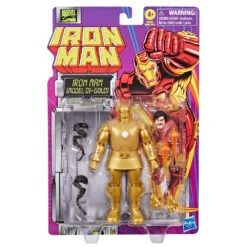 Figura Iron Man Model 01-Gold Iron Man Marvel 15Cm(Figura Iron Man Model 01 Gold Iron Man Marvel 15cm)