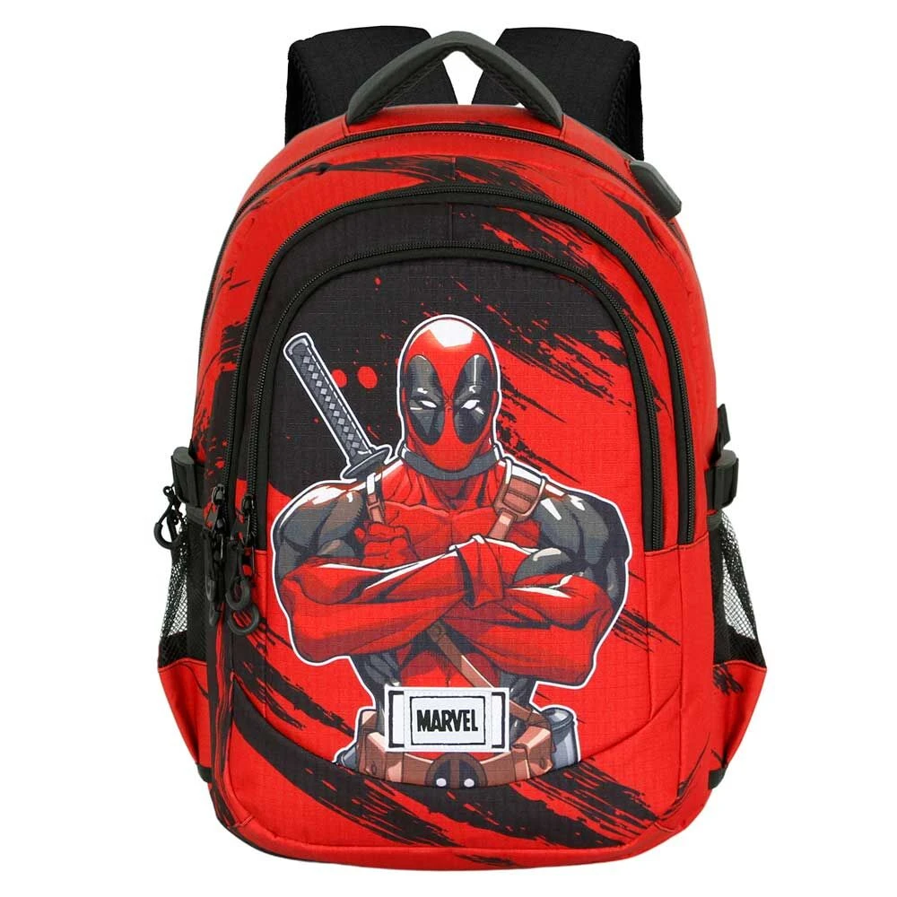 Mochila Plus Bad Deadpool Marvel 44Cm(Mochila Plus Bad Deadpool Marvel 44cm) 3 Mochila Plus Bad Deadpool Marvel 44Cm(Mochila Plus Bad Deadpool Marvel 44cm)