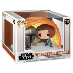 Figura Pop Moments Star Wars The Mandalorian Grogu Force Barrier(Figura Pop Moments Star Wars The Mandalorian Grogu Force Barrier)