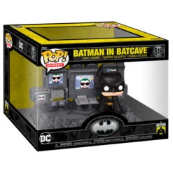 Figura Pop Moments Dc Comics Batman In Batcave(Figura Pop Moments Dc Comics Batman In Batcave)