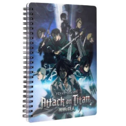 Cuaderno 3D Group Attack On Titans(Cuaderno 3d Group Attack On Titans)
