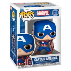 Figura Pop Marvel Capitan America Classics(Figura Pop Marvel Capitan America Classics)